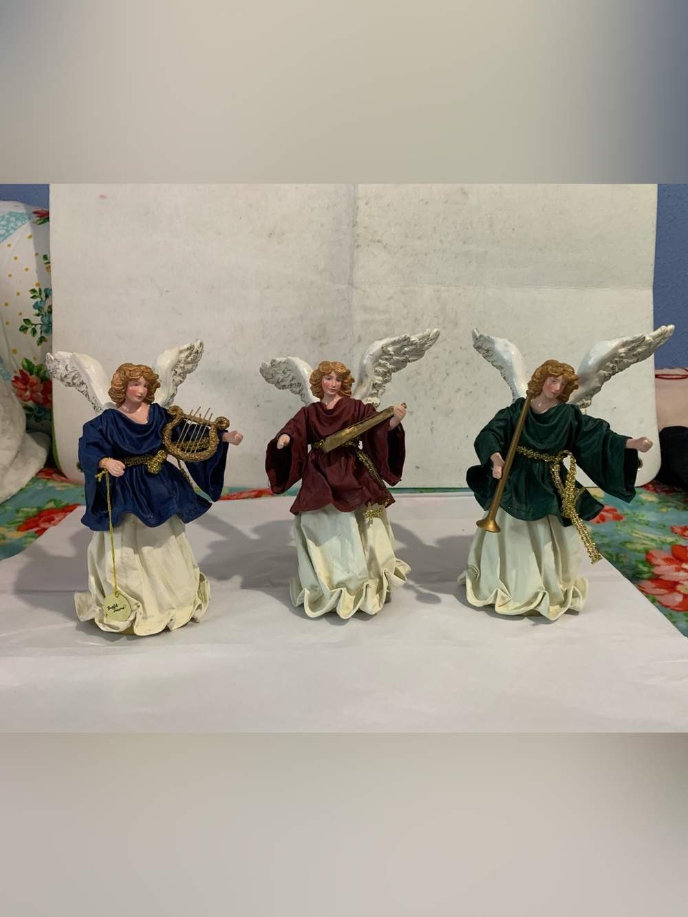 Bundle 3 Vintage Possible Dreams Clothtique Angels 9 Inches 1991